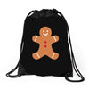 Ginger Bread Pocket Drawstring Bags