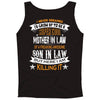 Super Cool Mother In Law Of A Freaking Awesome Son In Law Tank Top