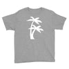 palm tree sticker vinyl decal tropical island beach ocean wall car win Youth Tee