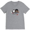 pulp fiction cartoon ideal birthday present or gift V-Neck Tee