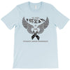 my hero is now my angel stomach cancer awreness T-Shirt