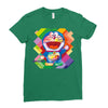 Doraemon Ladies Fitted T-Shirt