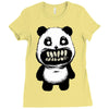 panda Ladies Fitted T-Shirt