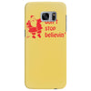 don't stop believin funny christmas Samsung Galaxy S7 Edge