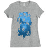 ninja kick ass clash Ladies Fitted T-Shirt
