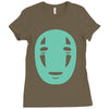 kaonashi mask spirited away Ladies Fitted T-Shirt
