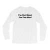im not short funny t shirt humor nerd geek tee s 3xl Long Sleeve Shirts