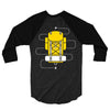 Backpack 3/4 Sleeve Shirt