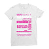 quens are born in december Ladies Fitted T-Shirt