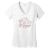 nurses call the shots Women's V-Neck T-Shirt