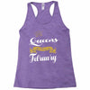 queens are born in february Racerback Tank