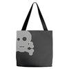 Skull Ghost Tote Bags