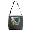 dragons by my side Adjustable Strap Totes