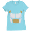 Saiyan Armor DBZ Vegeta Ladies Fitted T-Shirt
