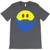 bearded smiley face T-Shirt