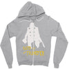 god of thunder Zipper Hoodie