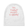 this t shirt belongs to negan Baby Beanies