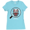 hello! i'm down here! Ladies Fitted T-Shirt