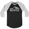 blue cat records 3/4 Sleeve Shirt
