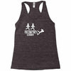 follow the leader Racerback Tank