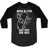 moo bitch 3/4 Sleeve Shirt