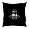 premium vintage 1963 classic perfectly aged limited edition Throw Pillow