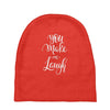 YOU MAKE ME Baby Beanies