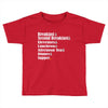 hobbit meals Toddler T-shirt