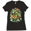 mommy!!! my candy is stolen by zombie Ladies Fitted T-Shirt