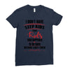 step kids Ladies Fitted T-Shirt
