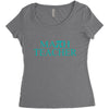 math teacher pi Women's Triblend Scoop T-shirt