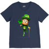 DABBİNG LEPRECHAUN V-Neck Tee