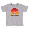 Samurai Sunset Toddler T-shirt