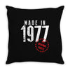 Made In 1977 All Original Parts Throw Pillow
