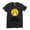 The Students Are Coming Ladies Fitted T-Shirt