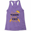 i'm not a widow i'm a wife to a husband with wings Racerback Tank