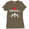 dji inspire one 1 men's t shirt Ladies Fitted T-Shirt