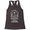 Golfer Cousin Racerback Tank
