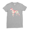 flower Ladies Fitted T-Shirt