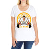samurai gym Ladies Curvy T-Shirt