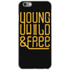 young wild and free iPhone 6/6s Case