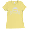 use hearing protection Ladies Fitted T-Shirt
