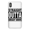 straight outta greasy grove iPhoneX Case