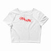 carnivore logo red Crop Top