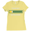please wait. getting drunk. Ladies Fitted T-Shirt