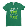 halloween nurses Ladies Fitted T-Shirt