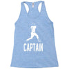 captain pinstripes Racerback Tank