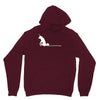 unicorn scooting on the floor Unisex Hoodie