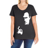 steven seagal   high quality Ladies Curvy T-Shirt