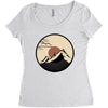 vinly record Women's Triblend Scoop T-shirt